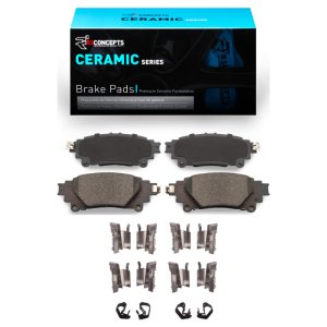 Lexus GS450H Brake Pads - Rear - R1 Concepts - R1 Ceramic - `13-`20